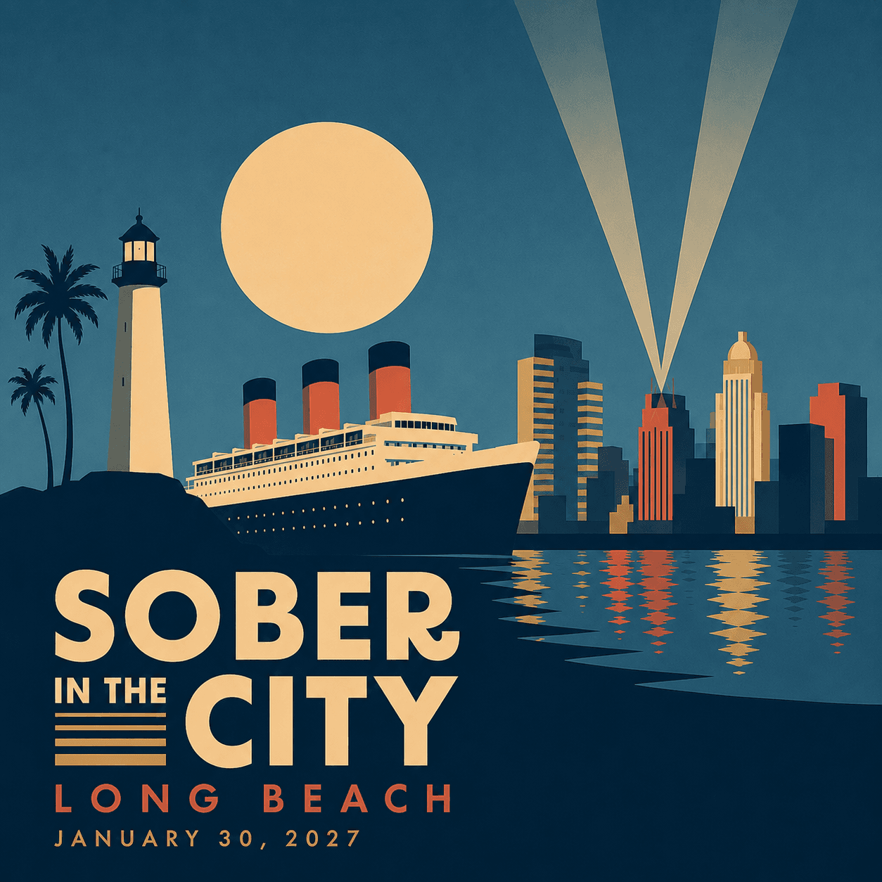 Sober in the City, Long Beach 5th Anniversary Dinner Party